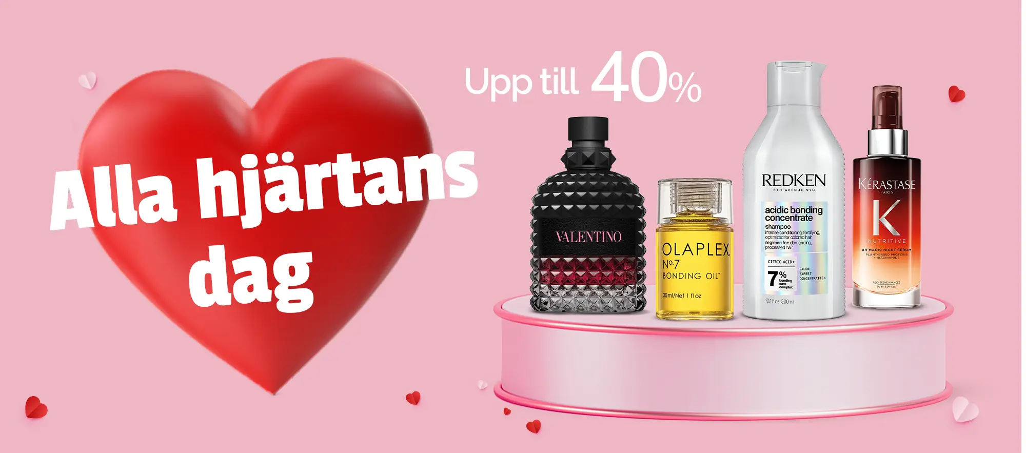 Alla hjärtans dag – upp till 40% rabatt